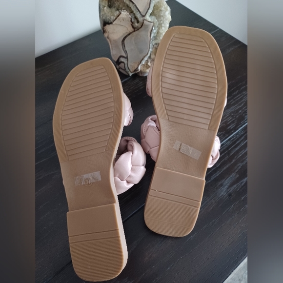 CCOCCI Marilyn Braided Sandals in Blush - Picture 4 of 6